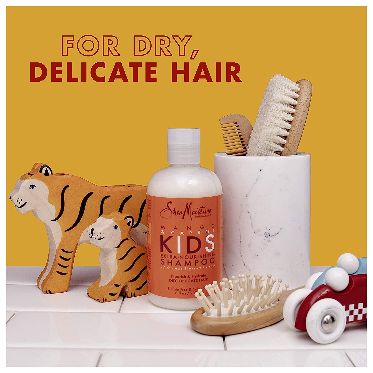 Sheamoisture Extra-Nourishing Shampoo Hair Care for Kids Mango Carrot with Shea Butter 8 Oz Health & Beauty > Personal Care > Hair Care SheaMoisture   