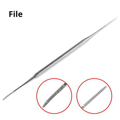 Kohm KP-7100 Ingrown Toenail Tool Kit, File & Lifter Set - Professional Grade, Stainless Steel, Ingrown Toe Nail Pedicure Tools, Podiatry Tools Blacks File and under Nail Cleaner Health & Beauty > Personal Care > Cosmetics > Cosmetic Tools > Nail Tools KOHM   