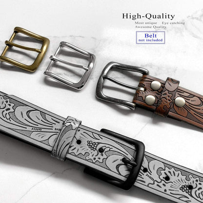 Replacement Belt Buckle Fits 1-1/2"(38Mm) Wide Belt Strap - Multi-Style Options Apparel & Accessories > Clothing Accessories > Belt Buckles Belts.com   