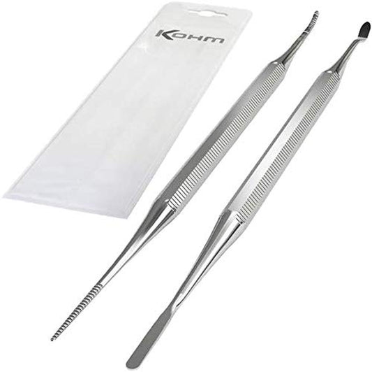 Kohm KP-7100 Ingrown Toenail Tool Kit, File & Lifter Set - Professional Grade, Stainless Steel, Ingrown Toe Nail Pedicure Tools, Podiatry Tools Blacks File and under Nail Cleaner Health & Beauty > Personal Care > Cosmetics > Cosmetic Tools > Nail Tools KOHM   