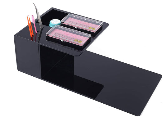 Sweethome Jane Eyelash Extension Pillow Shelf Stand, Makeup Tool Display Cabinet Shelves, Tool Organizer for Eyelash Extension Pillow - Black Health & Beauty > Personal Care > Cosmetics > Cosmetic Tools > Makeup Tools Sweethome Jane   