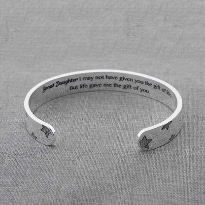 Arifoo Bracelets for Women Personalized Inspirational Jewelry Mantra Cuff Bangle Friend Encouragement Gift for Her Apparel & Accessories > Jewelry > Bracelets Arifoo   