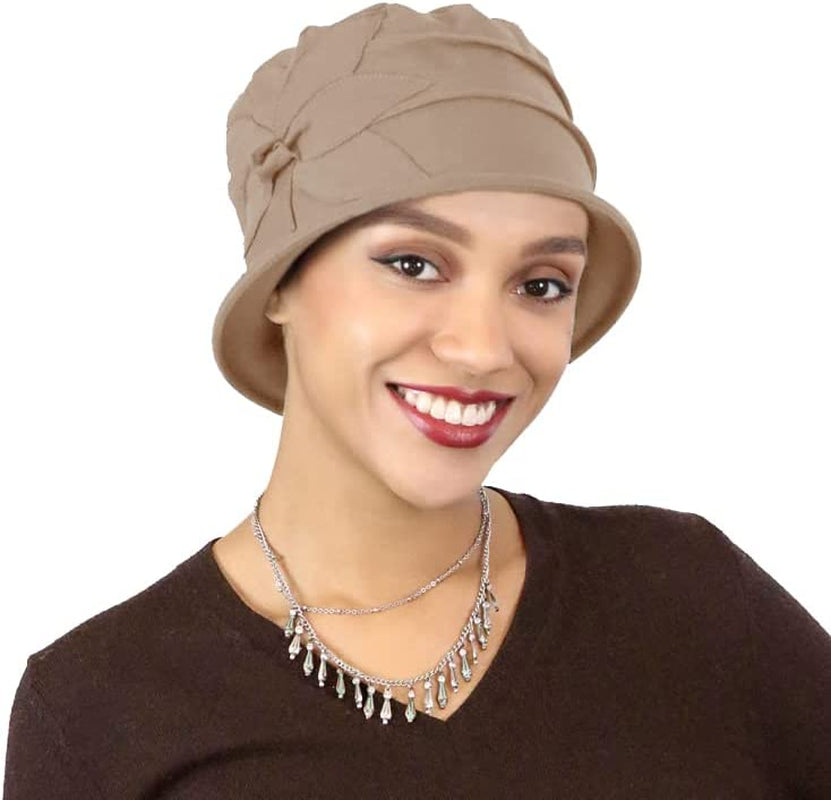 Hats Scarves & More Womens Hat Chemo Headwear Cancer Hat 50+ UPF Sun Protection Summer Seattle Chic Apparel & Accessories > Clothing Accessories > Headwear Hats Scarves & More Khaki  