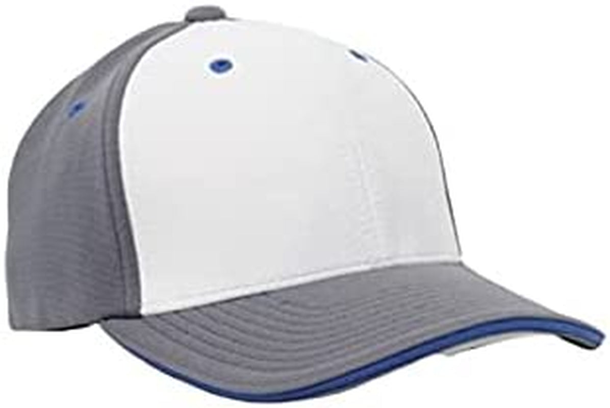 Universal M2 Contrast Flexfit® Cap Apparel & Accessories > Clothing Accessories > Headwear Pacific Headwear White/Graphite/Royal Large-X-Large 