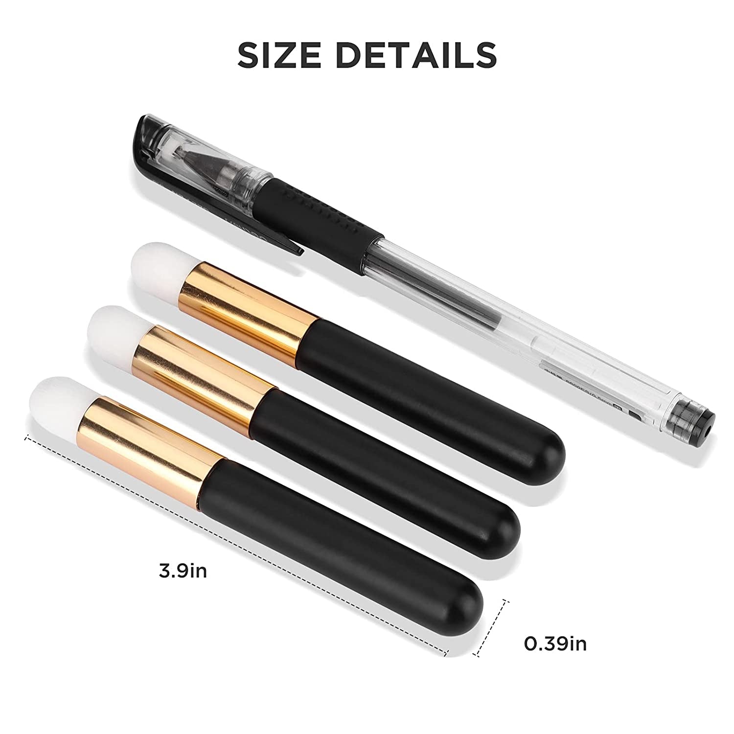 BEYELIAN 20 Pcs Lash Shampoo Brushes Set, Eyelash Extension Cleanser Brush, Blackhead Remover Brush, Nose Pore Deep Cleaning Brush, Soft and Comfortable Facial Makeup Remover Tools Black Health & Beauty > Personal Care > Cosmetics > Cosmetic Tools > Makeup Tools BEYELIAN   