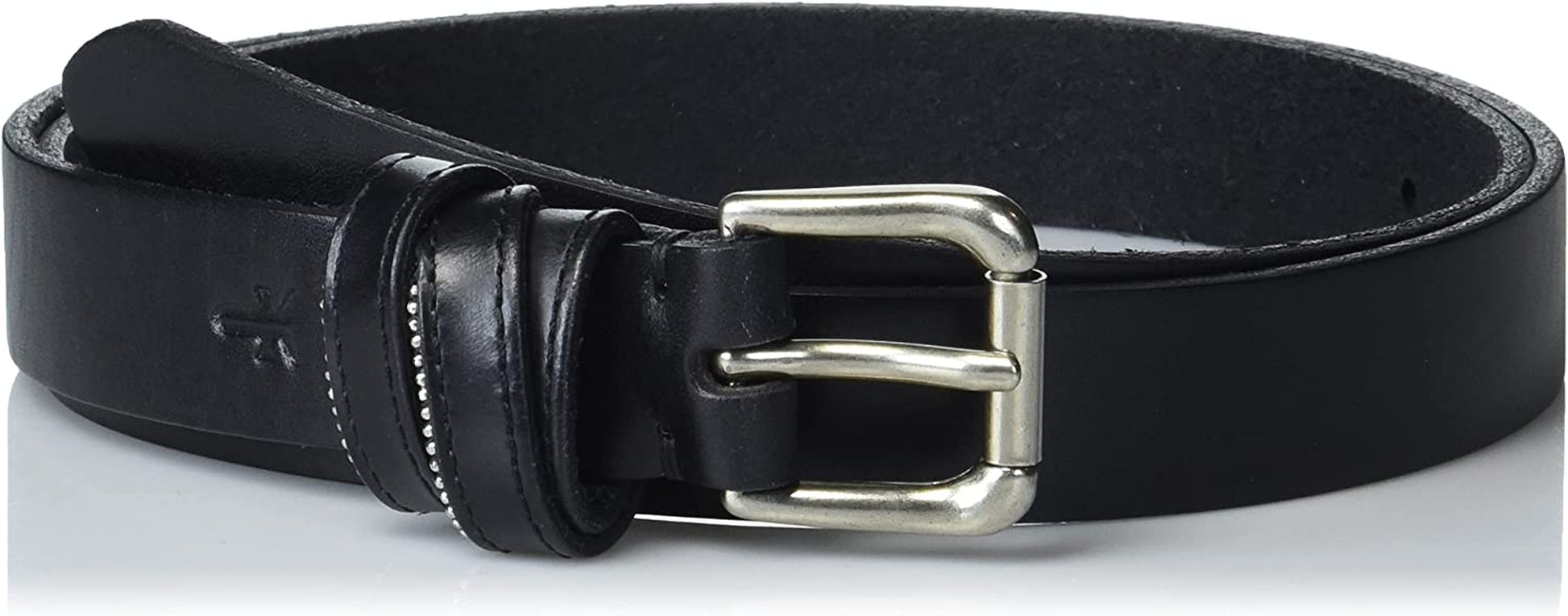 Frye Women'S 25Mm Leather Belt Apparel & Accessories > Clothing Accessories > Belts Frye Black X-Large 