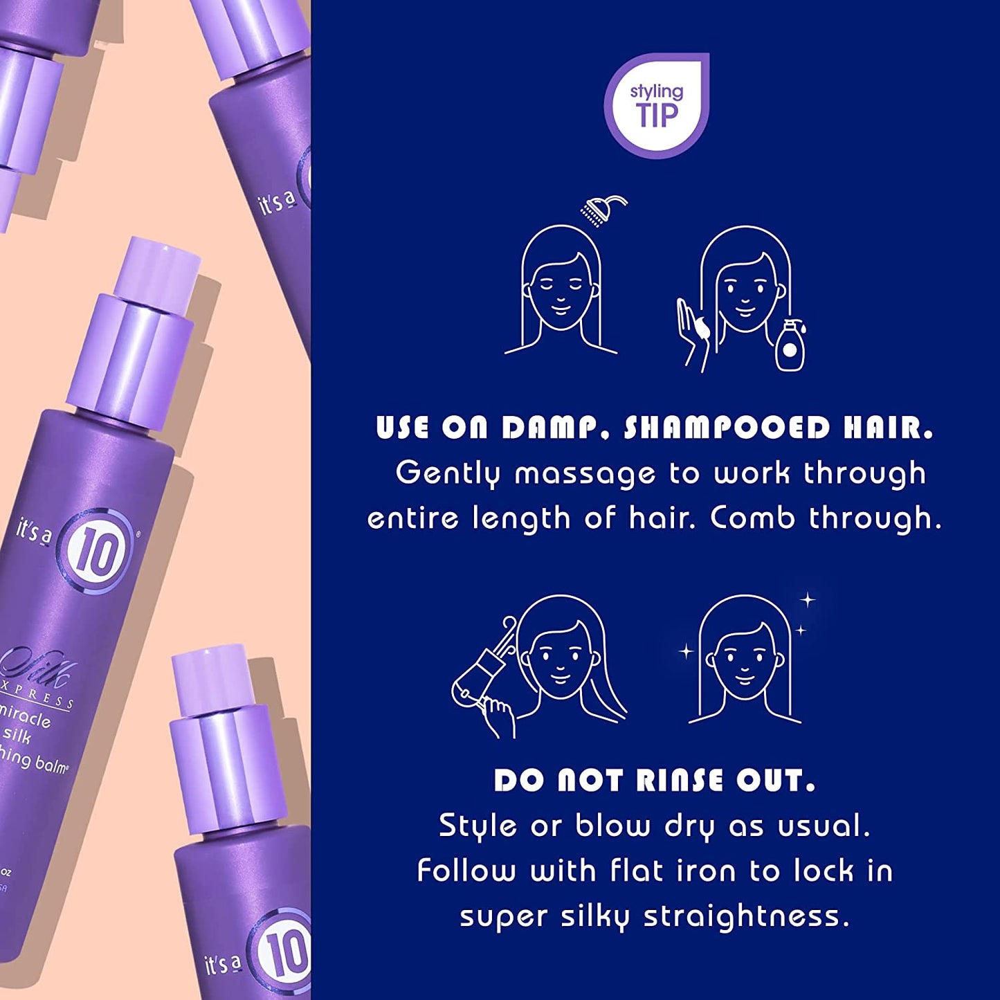 It'S a 10 Haircare Silk Express Miracle Silk Smoothing Balm - 5 Oz. - 1Ct Health & Beauty > Personal Care > Hair Care It's a 10 Haircare   
