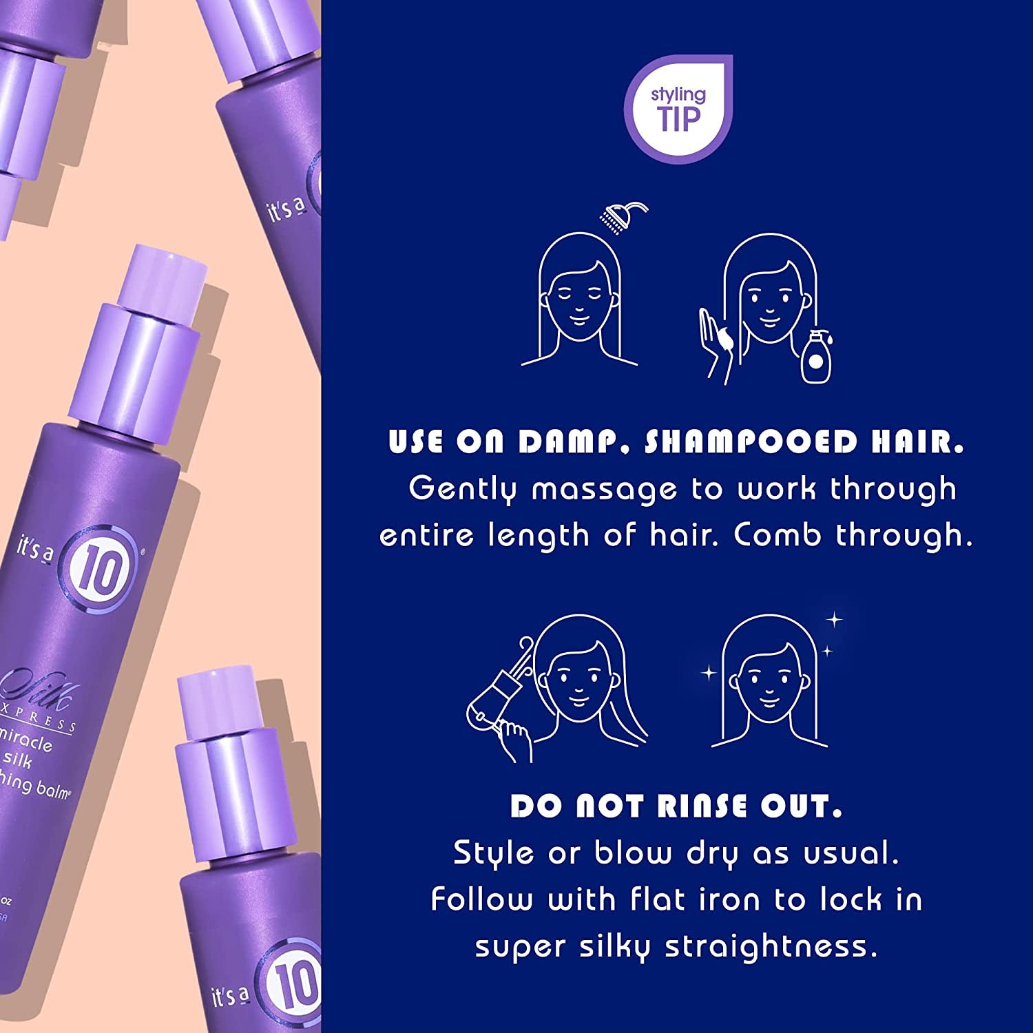 It'S a 10 Haircare Silk Express Miracle Silk Smoothing Balm - 5 Oz. - 1Ct Health & Beauty > Personal Care > Hair Care It's a 10 Haircare   