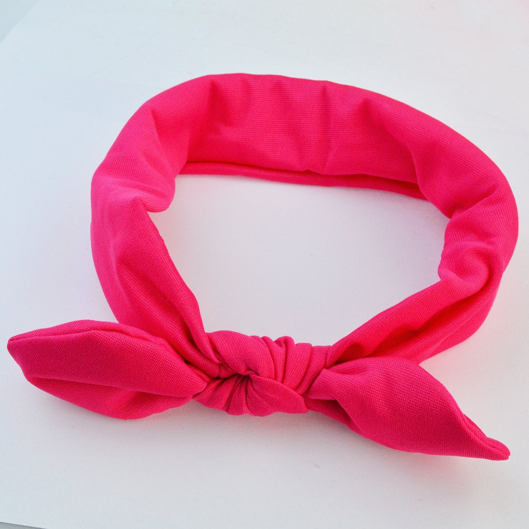 Miayon Women Headbands Headwraps Hair Bands Bows Accessories Turban Head Wraps Cotton 10Pcs Solid Color for Woman Girls Apparel & Accessories > Clothing Accessories > Bandanas & Headties Miayon   