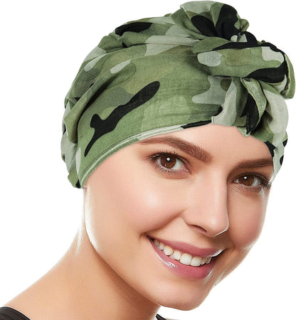 GERINLY Scarves - Lightweight Summer Travel Scarf Camouflage Print Shawl Wrap Apparel & Accessories > Clothing Accessories > Scarves & Shawls GERINLY   