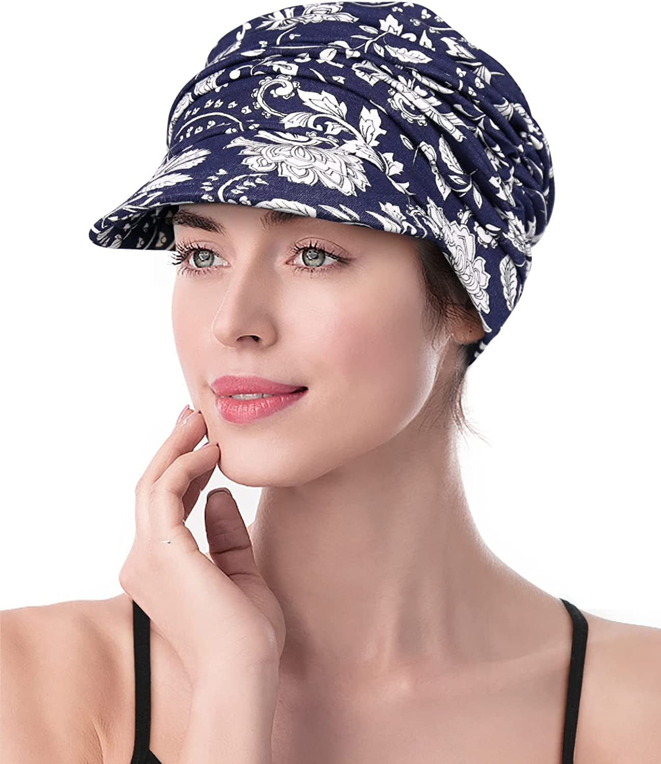 Soft Bamboo Baseball Cap for Women Apparel & Accessories > Clothing Accessories > Headwear Winitas Dark Blue 1 