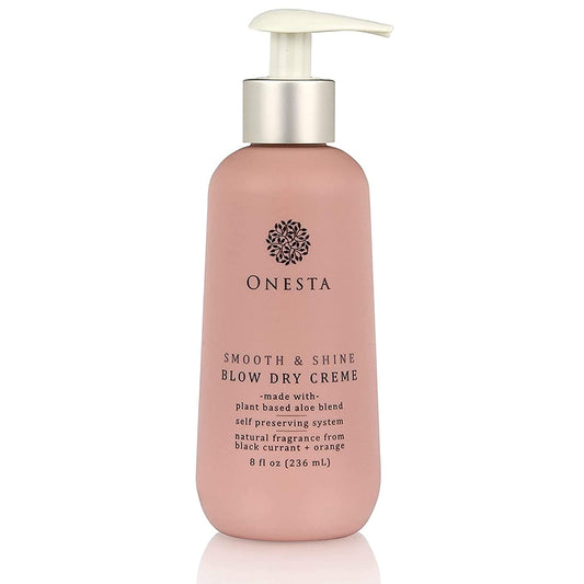 Onesta Hair Care Plant Based Smooth and Shine Blow Dry Crème Hair Protector, 8 Ounces (Pack of 1) Health & Beauty > Personal Care > Hair Care Onesta Hair Care   