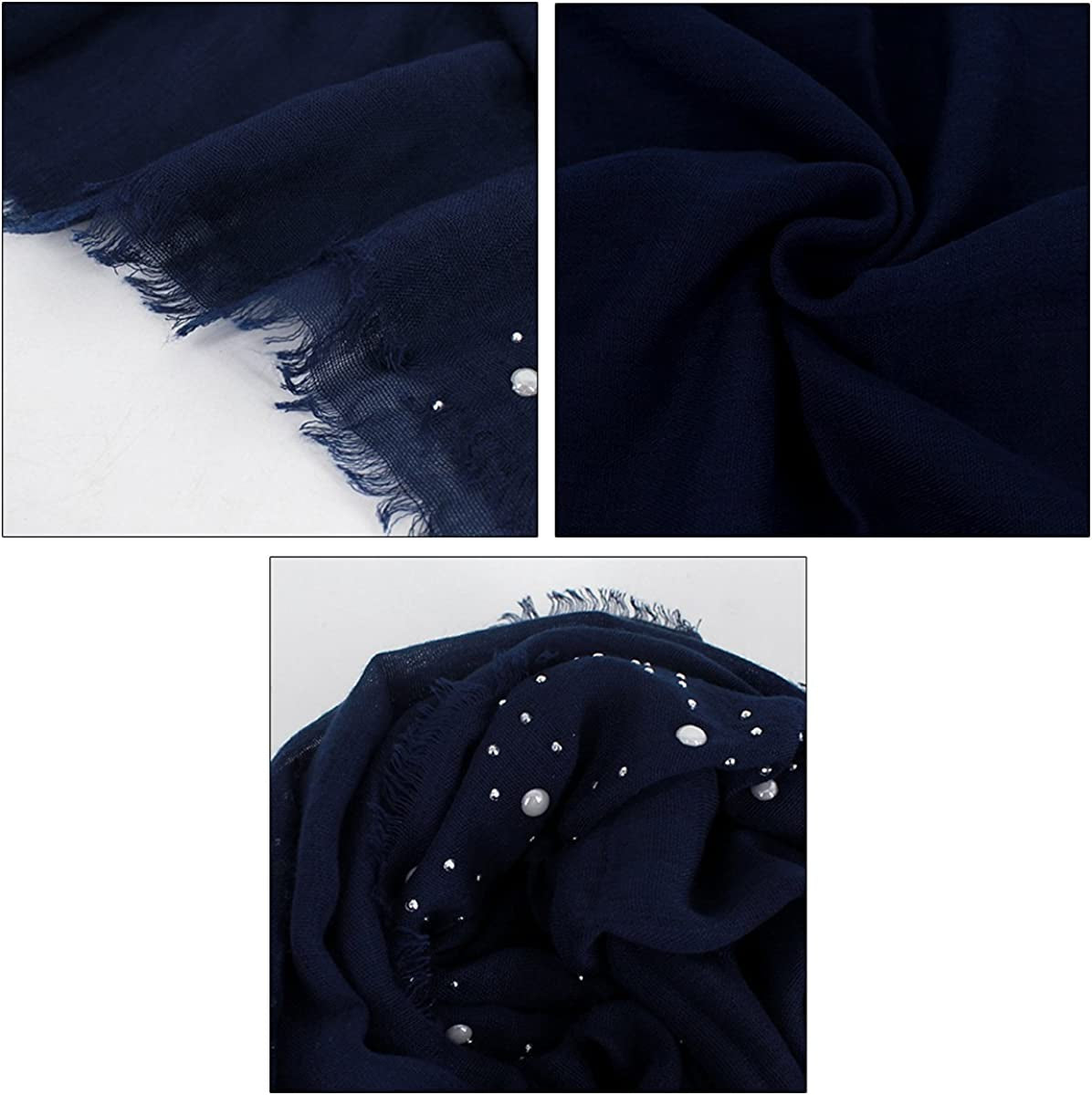 Women Solid Color Muslim Headscarf Turban Lightweight Jersey Hijab Scarf Wrap Apparel & Accessories > Clothing Accessories > Scarves & Shawls EDITHA   