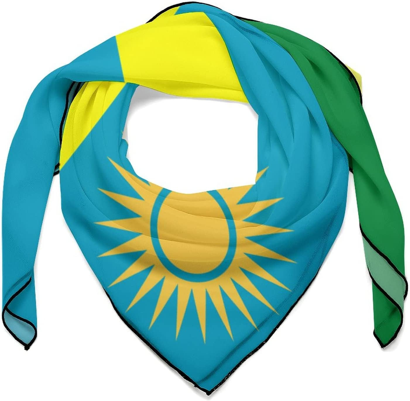 Buonota Ukrainian Flag Fashion Square Scarf Neck Scarf Head Scarf Shawl, Very Suitable for Events, Parties, Weddings, Travel, Birthday Gifts Apparel & Accessories > Clothing Accessories > Scarves & Shawls Buonota White-style-13  