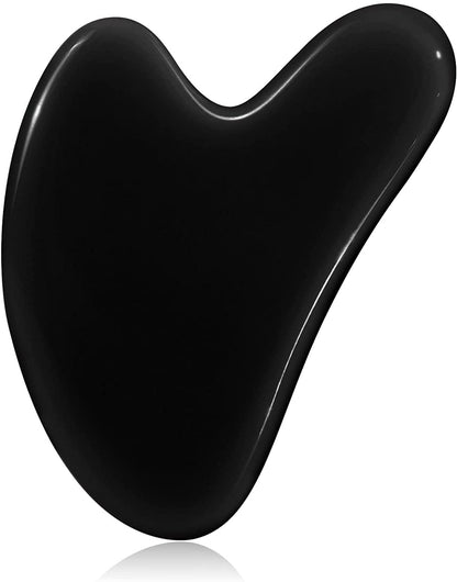 Gua Sha Facial Tool,Guasha Tool for Face,Facial and Body Massager,Natural Stones Rose Quartz,Scraping and SPA Acupuncture Therapy to Lift,Decrease Puffiness and Tighten.(Pink) Health & Beauty > Personal Care > Cosmetics > Cosmetic Tools > Skin Care Tools Ecoswer Black  