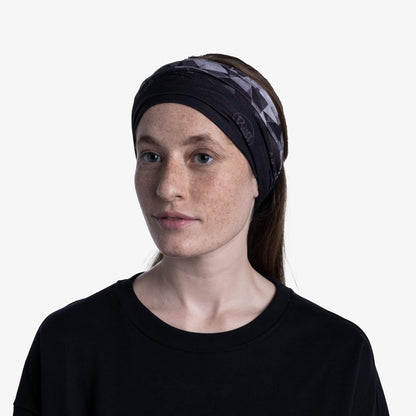Buff Icarus Grey Multifunctional Bandana Women/Men - Made in Spain Apparel & Accessories > Clothing Accessories > Headwear BUFF   
