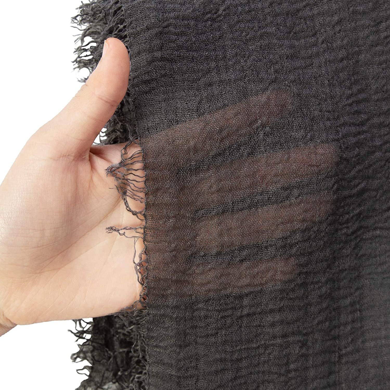 Chalier Hijab Scarfs Shawl Set for Women, Fashion Soft Scarves Lightweight Head Scarf for All Season(Grey) Apparel & Accessories > Clothing Accessories > Scarves & Shawls Chalier   