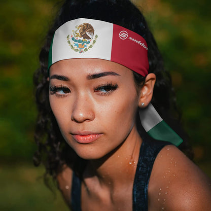 Suddora Country Flag Tie Headbands - Workout, Sports, Costume and National Team Accessories Apparel & Accessories > Clothing Accessories > Bandanas & Headties Suddora   