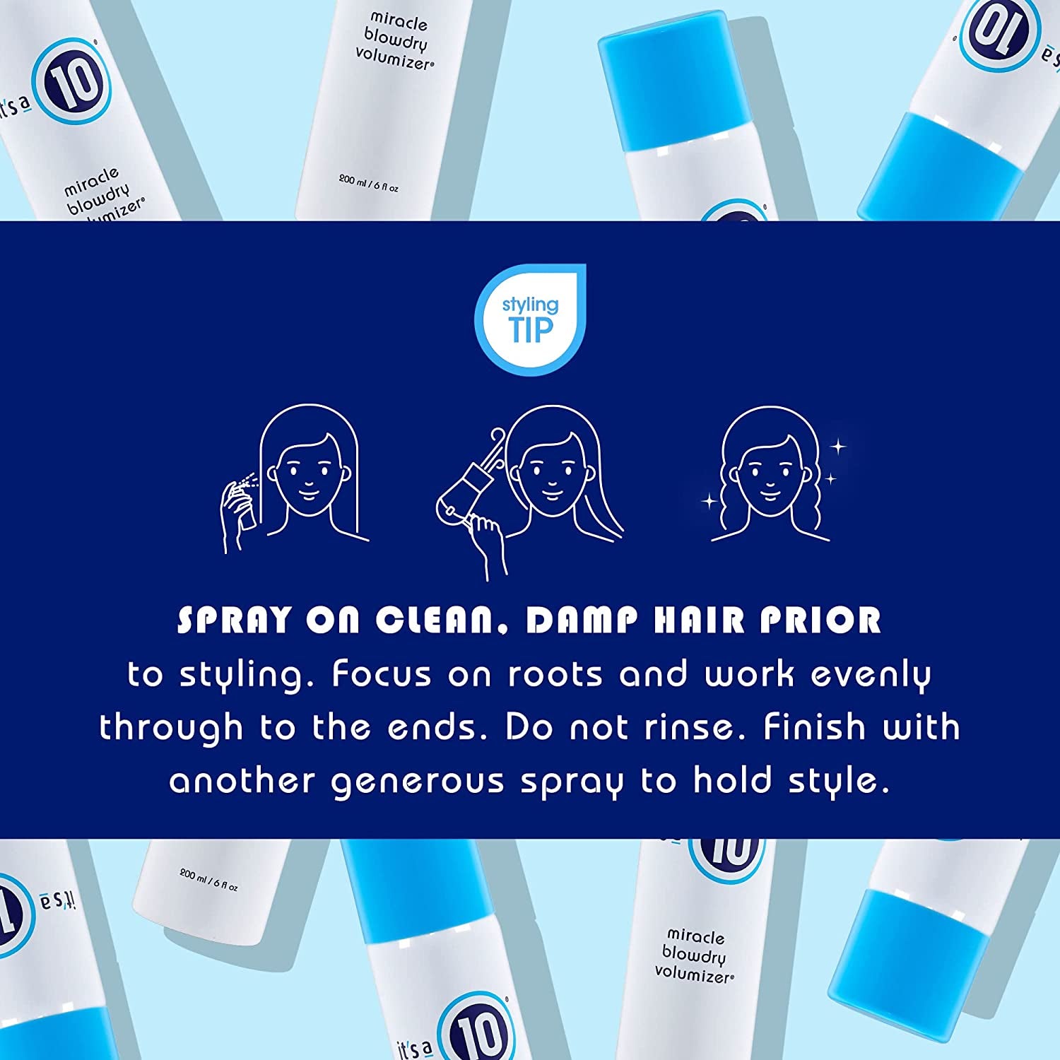 It'S a 10 Miracle Blow Dry Volumizer, 6 Ounce Health & Beauty > Personal Care > Hair Care it's a 10   
