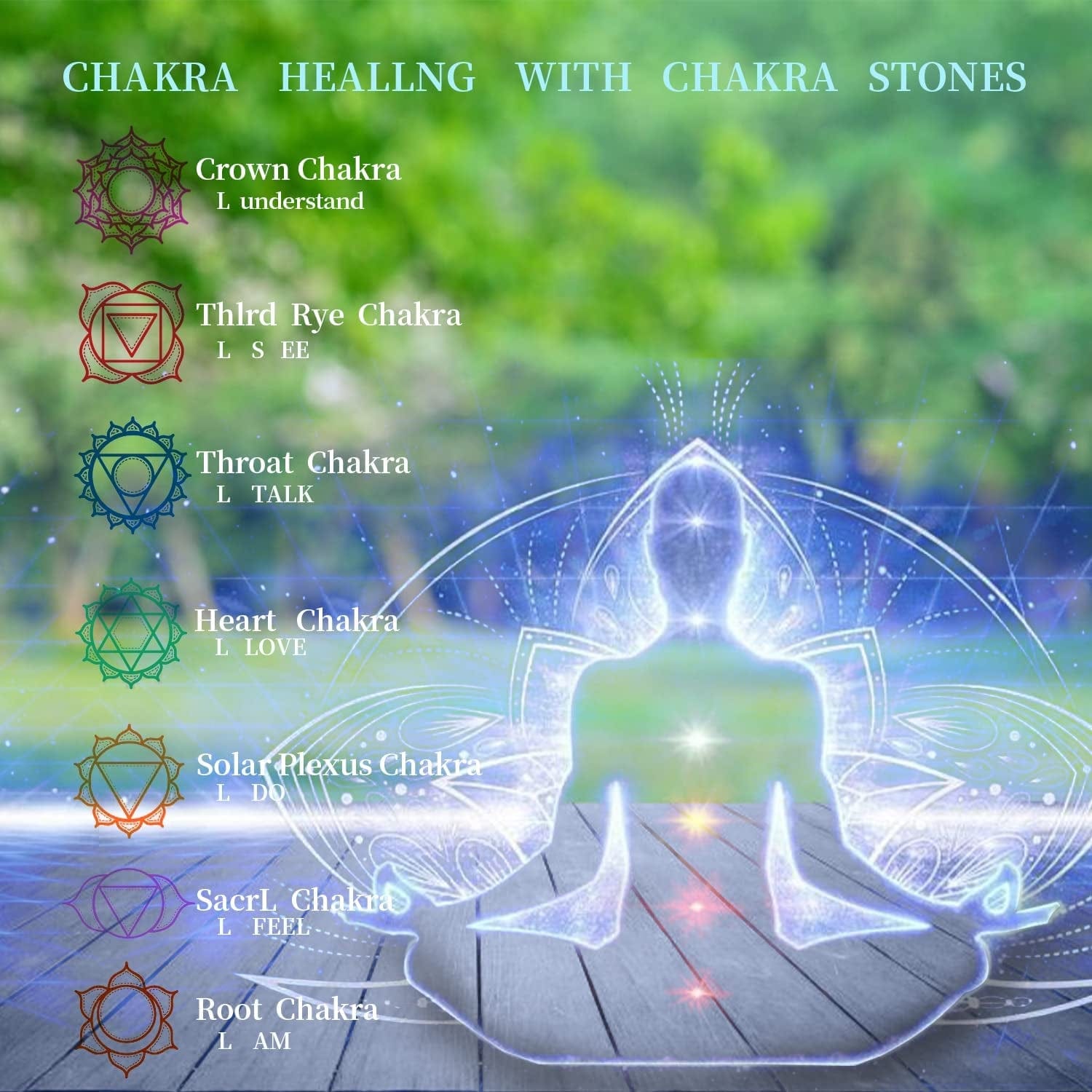 7 Chakra Necklace Chakra Bracelet Jewelry Set for Women Men Healing Colorful Energy Stones Pandent and Bracelets