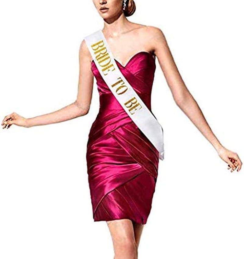 7 Pack Hen Party Sash, 1 White Bride to Be Sash+6 Black Team Bride Tribe Hen Do Sash for Girls Hen Night Out Bridal Shower Wedding Bachelorette Party Accessories Apparel & Accessories > Clothing Accessories > Sashes PHOGARY   