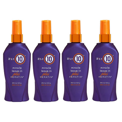 It'S a 10 Haircare Miracle Leave-In plus Keratin Spray, 10 Fl. Oz (10 Fl. Oz (Pack of 4)) Health & Beauty > Personal Care > Hair Care it's a 10   