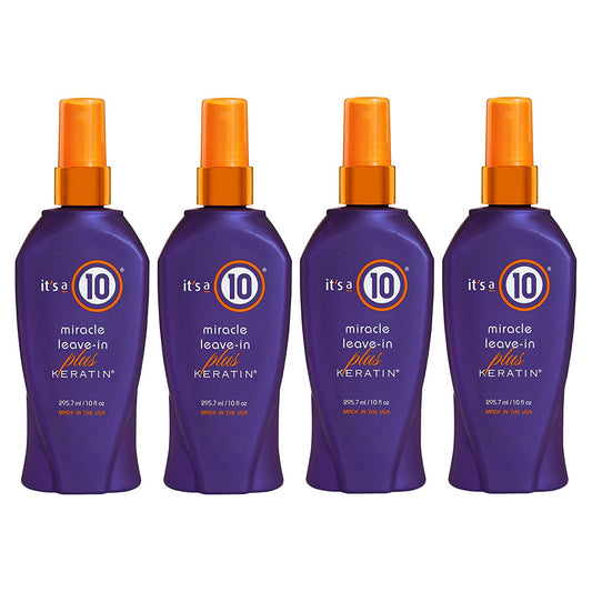 It'S a 10 Haircare Miracle Leave-In plus Keratin Spray, 10 Fl. Oz (10 Fl. Oz (Pack of 4)) Health & Beauty > Personal Care > Hair Care it's a 10   