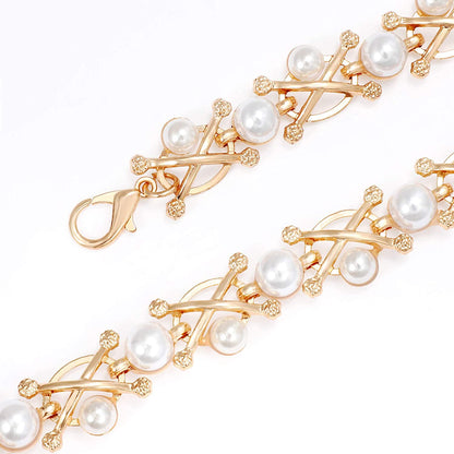 Metal Waist Chain Women Girls Adjustable Body Link Belts Fashion Belly Jewelry for Jeans Dresses Gold Apparel & Accessories > Jewelry > Body Jewelry WHIPPY   