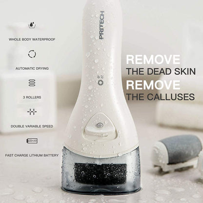 Electric Feet Callus Removers Rechargeable, Portable Electronic Foot File Pedicure Tools, Electric Callus Remover Kit, Professional Pedi Feet Care for Dead, Hard Cracked Dry Skin Ideal Gift Health & Beauty > Personal Care > Foot Care PRITECH   