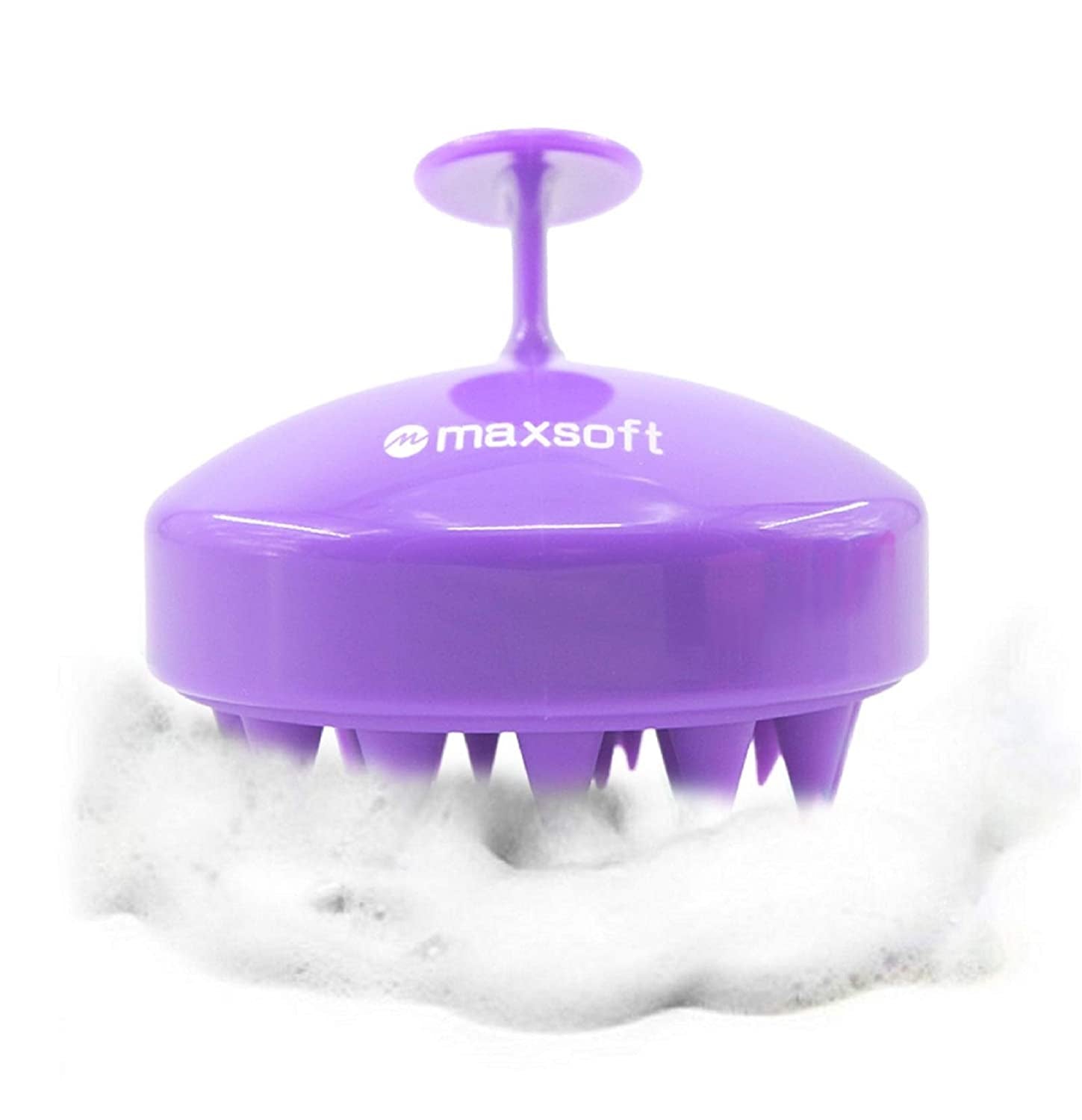 Hair Scalp Massager Shampoo Brush, Maxsoft Scalp Care Brush Health & Beauty > Personal Care > Hair Care Maxsoft Purple  