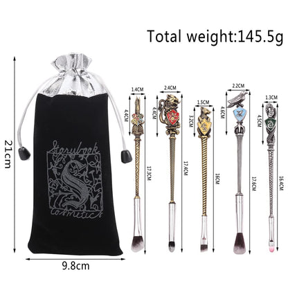 Wand Potter Makeup Brushes with Gift Bag for Makeup 5Pcs Magic Eye Shadow Eyeliner Blending Pencil Lip Brush Beauty Tools Health & Beauty > Personal Care > Cosmetics > Cosmetic Tools > Makeup Tools HORIK   