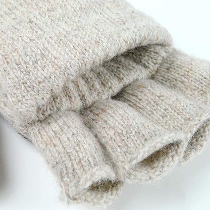 Illinois Glove Company 360 Rag Wool Glomitt Flip Mitten 3M Thinsulate Lined Tan Apparel & Accessories > Clothing Accessories > Gloves & Mittens Illinois Glove Company   