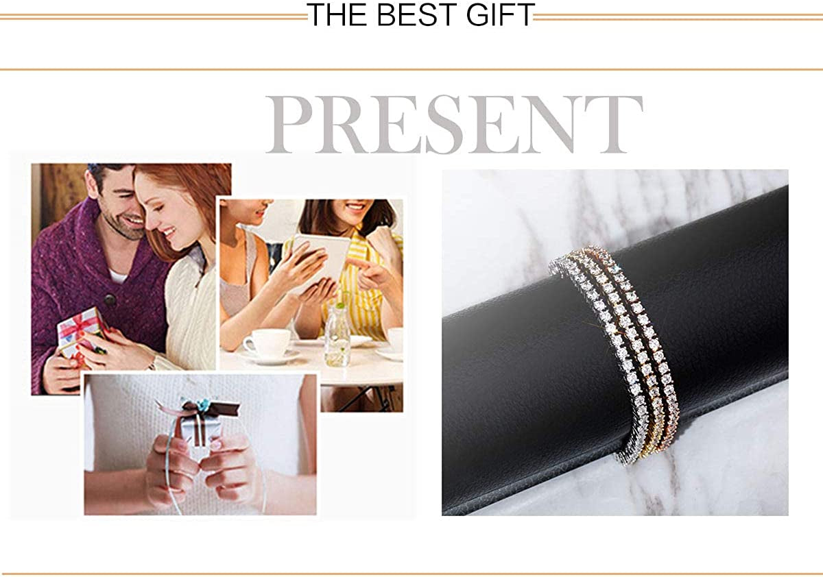 TOPGRILLZ 3-6Mm Tennis Chain Anklet with Extension Bracelet for Women, 14K Gold Plated CZ Diamond Fashion Foot Jewelry Gifts Apparel & Accessories > Jewelry > Anklets Yiwu Xinlu Fashion Jewelry Factory   