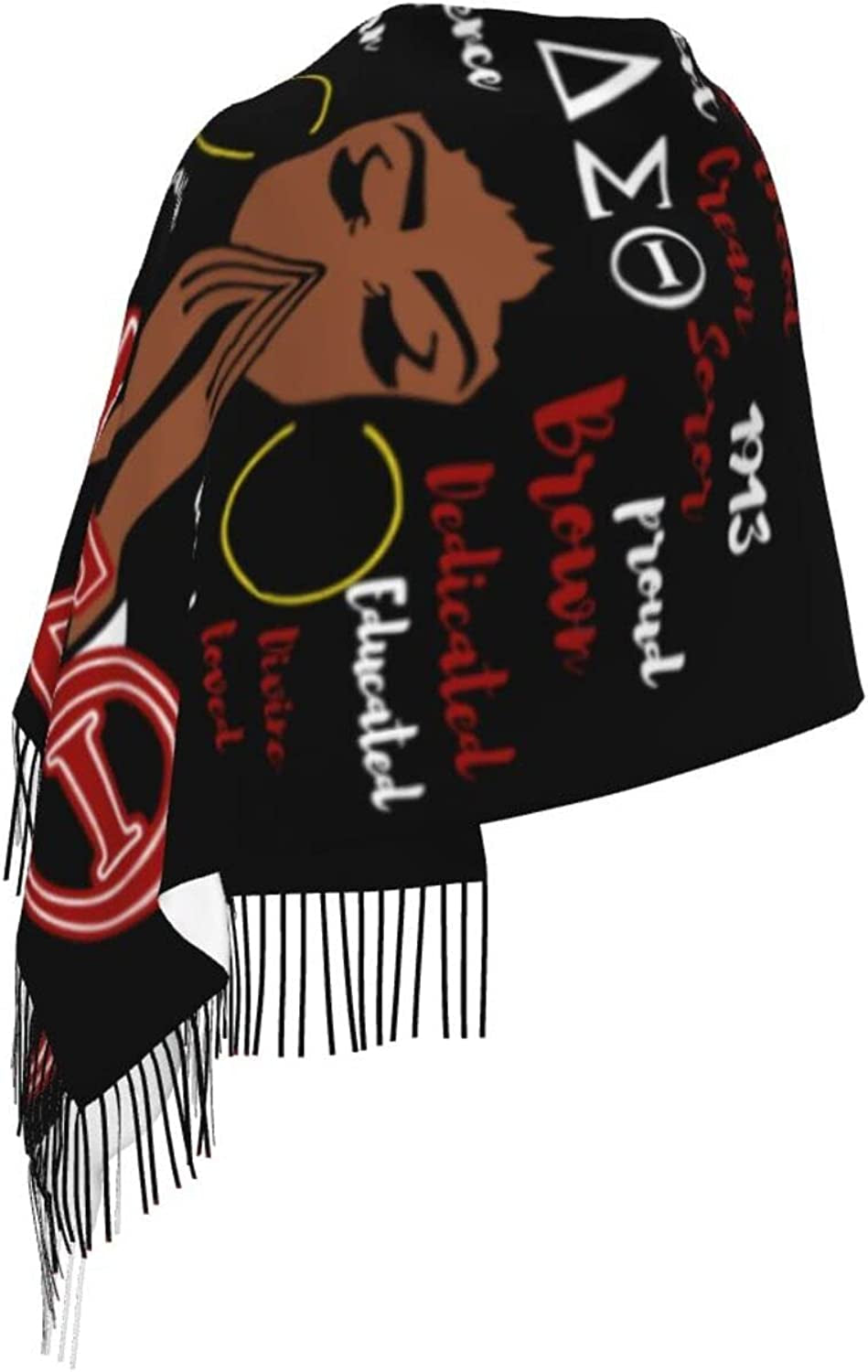 Sorority Gifts Womens Scarf Shawls and Wraps for Winter Warm Long Large Scarves Gift Idea Apparel & Accessories > Clothing Accessories > Scarves & Shawls Generic   