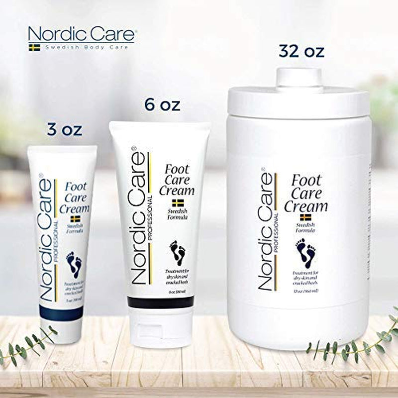 Foot Cream by Nordic Care 2 X 6Oz Tubes plus Body Lotion Health & Beauty > Personal Care > Foot Care Nordic Care   