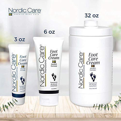 Foot Cream by Nordic Care 2 X 6Oz Tubes plus Body Lotion Health & Beauty > Personal Care > Foot Care Nordic Care   