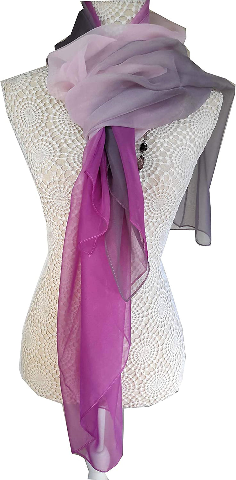 ORUAZ Long Lightweight Women'S Fashion, Evening or Party Scarves, Wrap, Shawl, Wedding Accessory, Sheer and Silky Apparel & Accessories > Clothing Accessories > Scarves & Shawls ORUAZ   