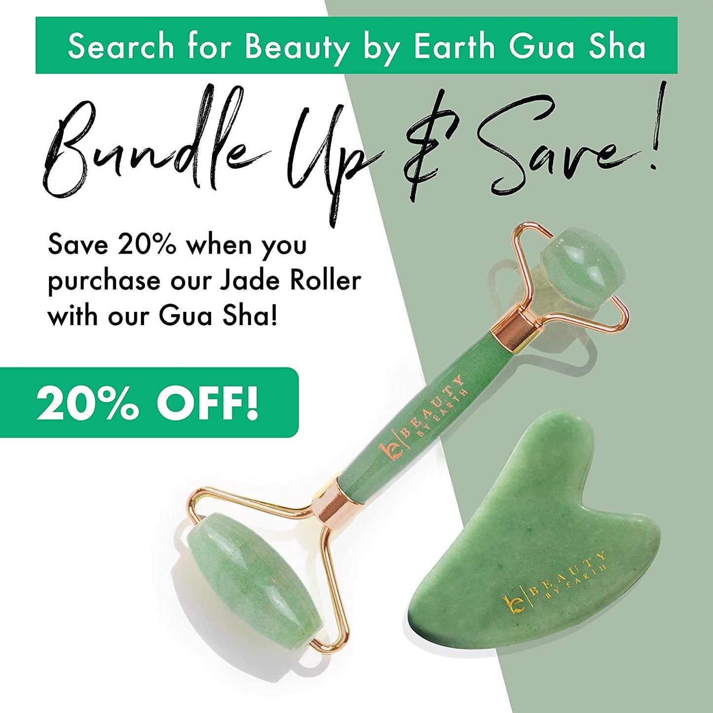 Jade Roller for Face - Skin Care Tools Used with Beauty Products, Jade Face Roller for Face, Small Eye Roller for Puffy Eyes, Face Massager for Women Face Care, Facial Roller Self Care Gifts for Women Health & Beauty > Personal Care > Cosmetics > Cosmetic Tools > Skin Care Tools Beauty by Earth   
