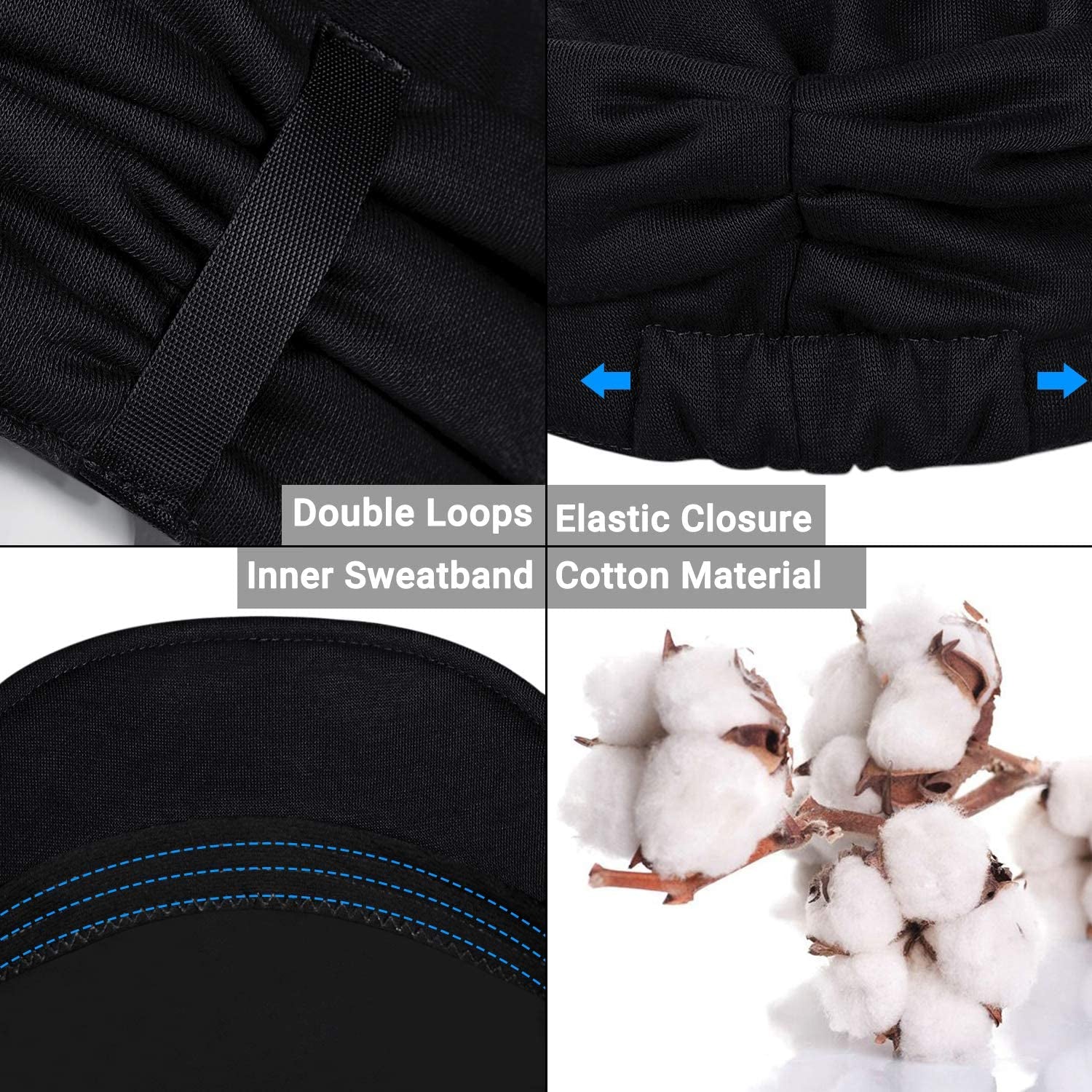 WETOO Newsboy Hat for Women Visor Beret Cap Chemo Scarf Headwear Turban Apparel & Accessories > Clothing Accessories > Headwear WETOO   