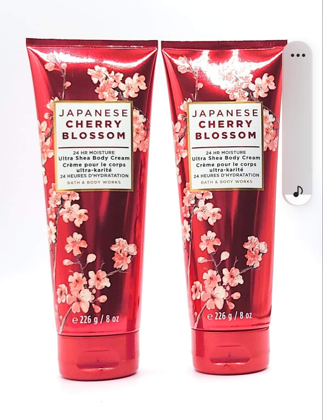 Bath and Body Works 2 Pack Japanese Cherry Blossom Ultra Shea Body Cream 8 Oz. Health & Beauty > Personal Care > Cosmetics > Bath & Body Bath & Body Works   