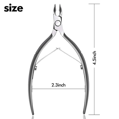 Cuticle Cutter Cuticle Trimmer - Cuticle Clipper Cuticle Nipper Professional Cuticle Remover Tool for Fingernail and Toenail Health & Beauty > Personal Care > Cosmetics > Cosmetic Tools > Nail Tools ECBASKET   