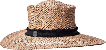 Hurley Women'S Straw Hat - Santa Rosa Lightweight Wide Brim Panama Straw Sun Hat Apparel & Accessories > Clothing Accessories > Hats Hurley   