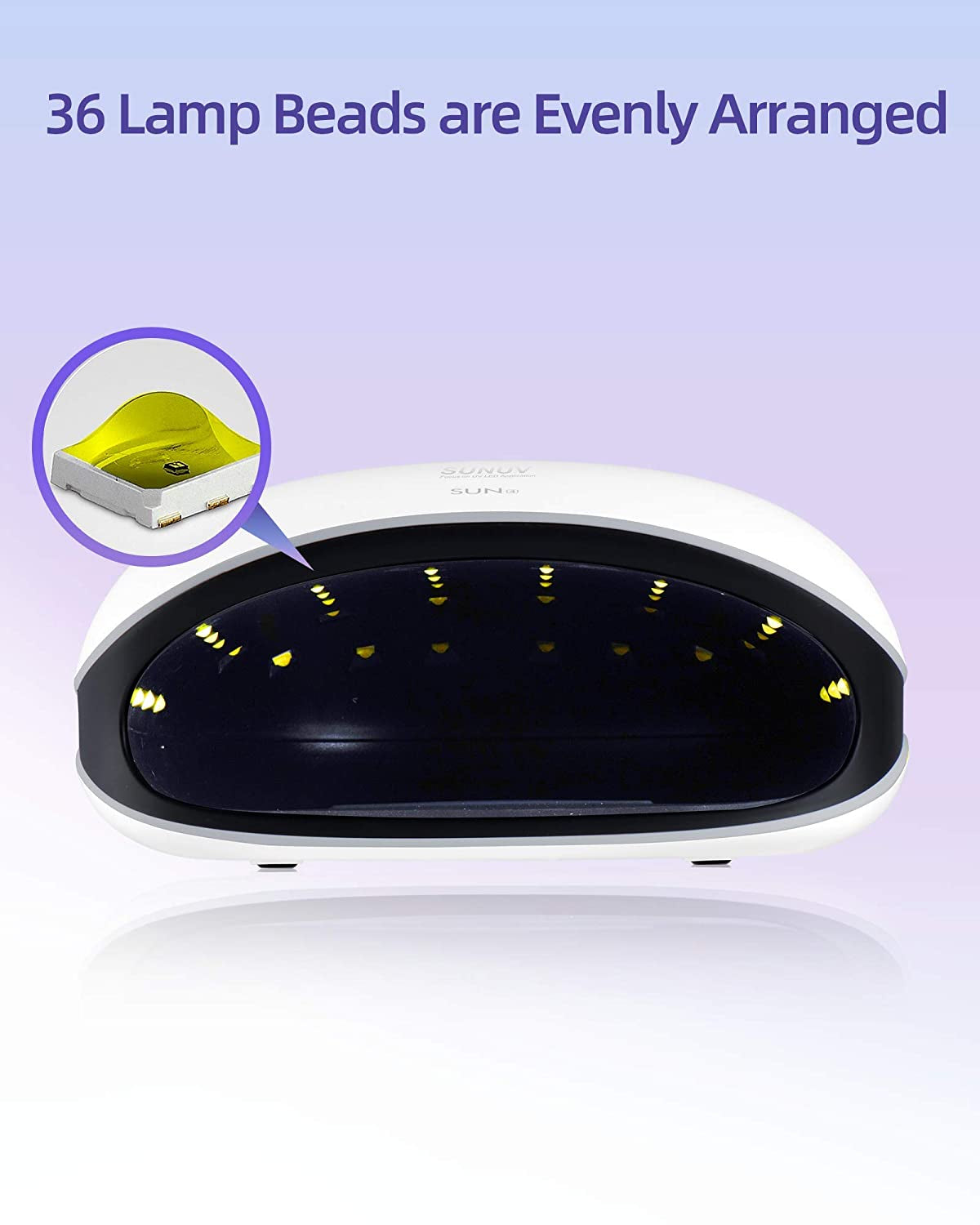 SUNUV 48W UV LED Light Lamp Nail Dryer for Gel Polish with Auto Sensor Professional Nail Art Tools SUN4 Black Health & Beauty > Personal Care > Cosmetics > Cosmetic Tools > Nail Tools SUNUV   