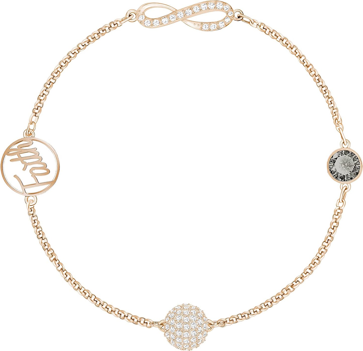 SWAROVSKI Remix Collection Women'S Evil Eye Strand Bracelet Apparel & Accessories > Jewelry > Bracelets SWAROVSKI Infinity  
