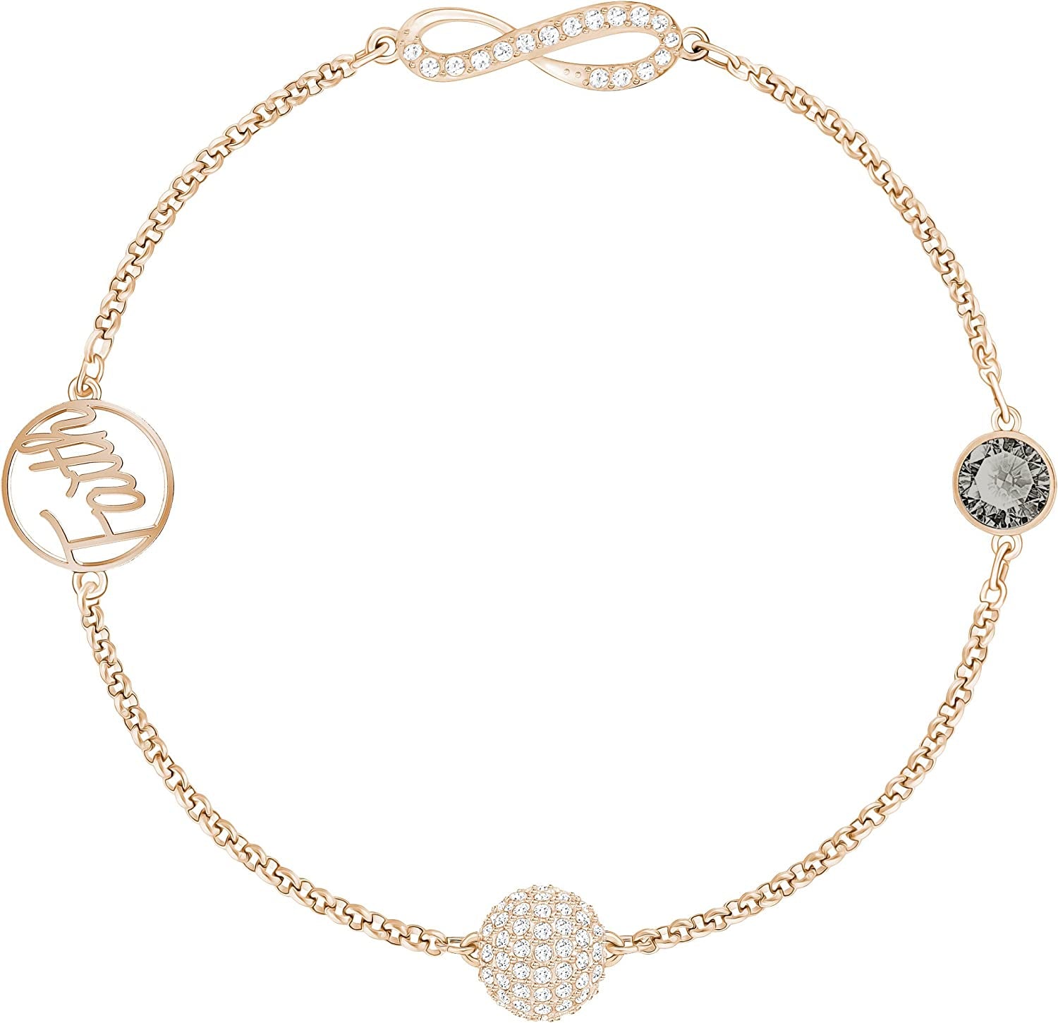 SWAROVSKI Remix Collection Women'S Evil Eye Strand Bracelet Apparel & Accessories > Jewelry > Bracelets SWAROVSKI Infinity  