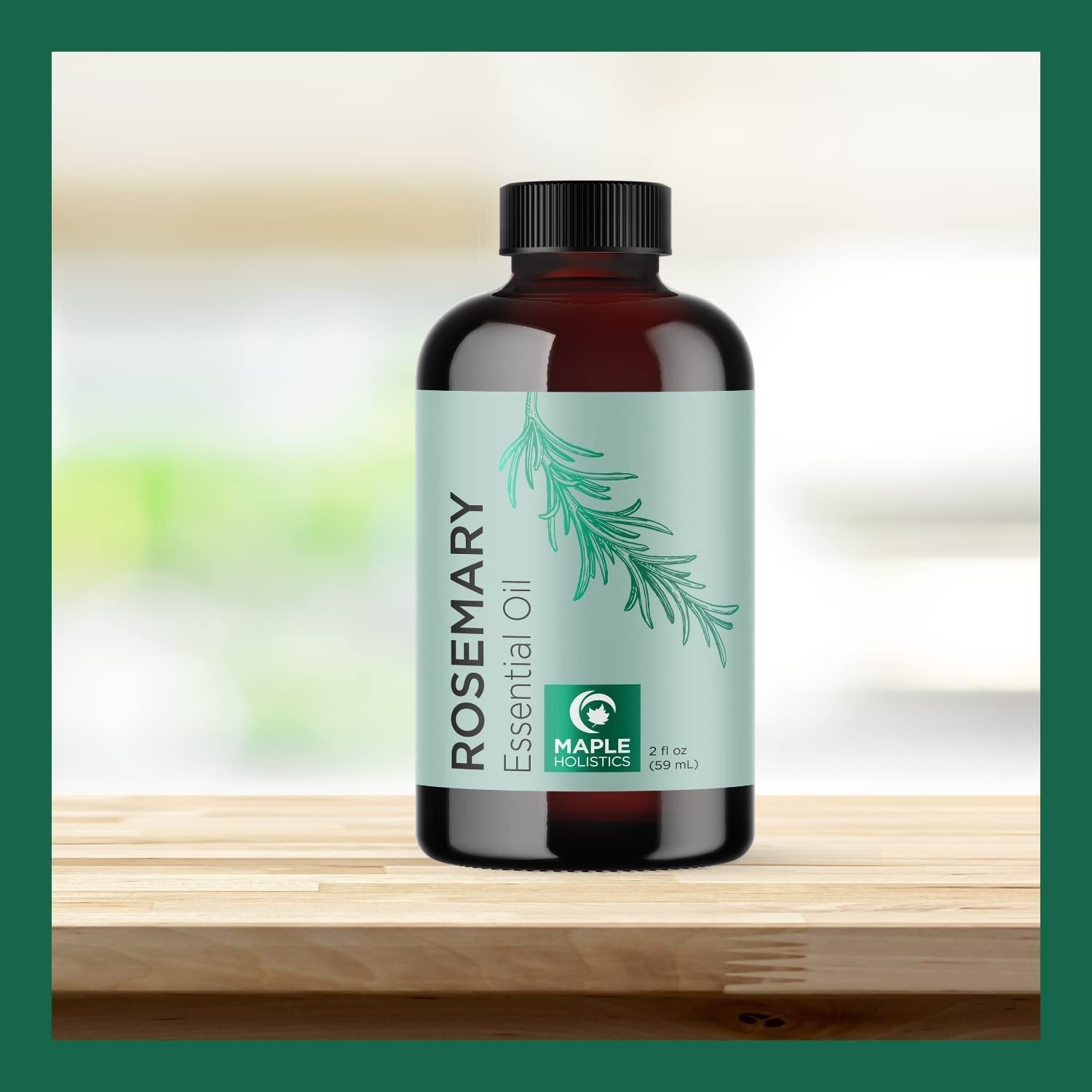 Pure Rosemary Oil for Hair Care - Volumizing Aromatherapy Rosemary Essential Oil for Diffuser plus Hair Skin and Nail Care - Nourishing Rosemary Hair Oil for Enhanced Shine and Dry Scalp Care 2Oz Health & Beauty > Personal Care > Hair Care Maple Holistics   