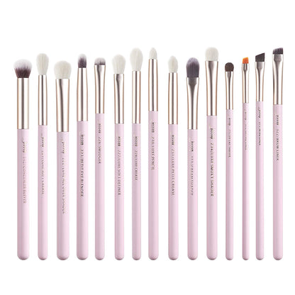 Jessup 15Pcs Professional Makeup Brushes Set Make up Brush Tools Kit Eye Liner Shader Wood Handle Natural-Synthetic Hair Brushes Pearl Black/Rose Gold T157 Health & Beauty > Personal Care > Cosmetics > Cosmetic Tools > Makeup Tools Jessup Blushing Bride  
