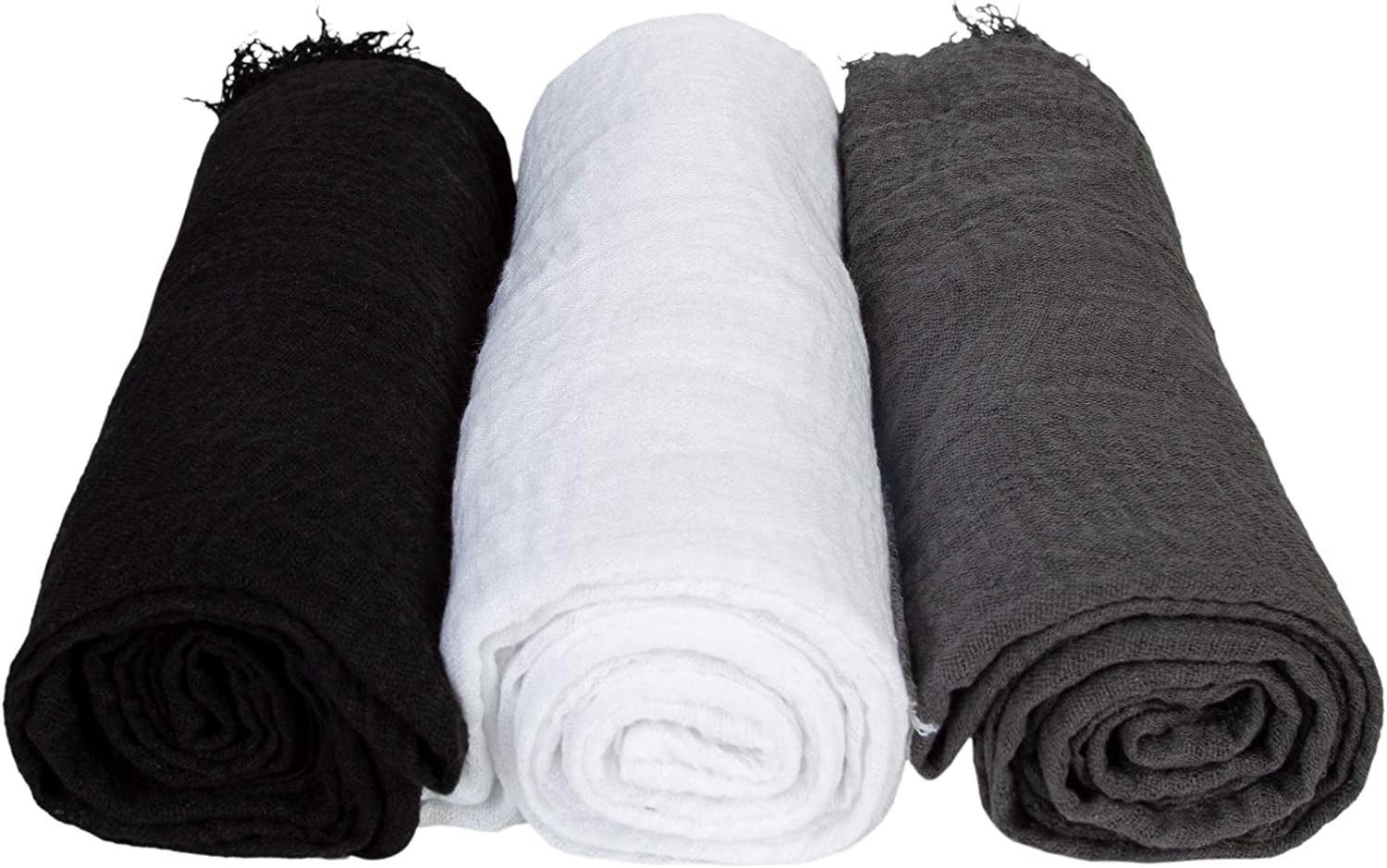 Chalier Hijab Scarfs Shawl Set for Women, Fashion Soft Scarves Lightweight Head Scarf for All Season(Grey) Apparel & Accessories > Clothing Accessories > Scarves & Shawls Chalier   