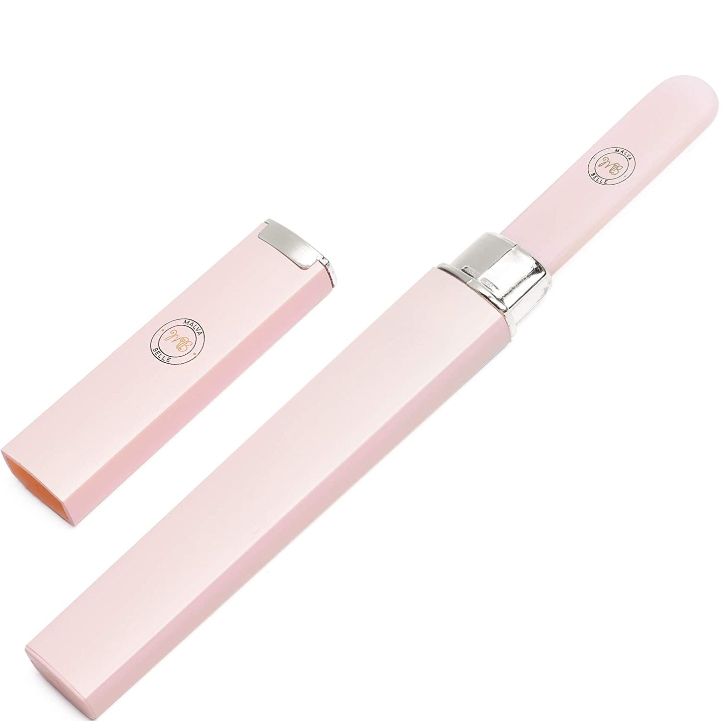 Best Crystal Glass Nail File – Perfect for Women & Girls - Long Lasting Double Sided Tempered Glass – Professional Salon Manicure/Pedicure Filing Tool for Natural Nails - with Case - Pastel Lilac 2Mm Health & Beauty > Personal Care > Cosmetics > Cosmetic Tools > Nail Tools Malva Belle Pink 2mm  