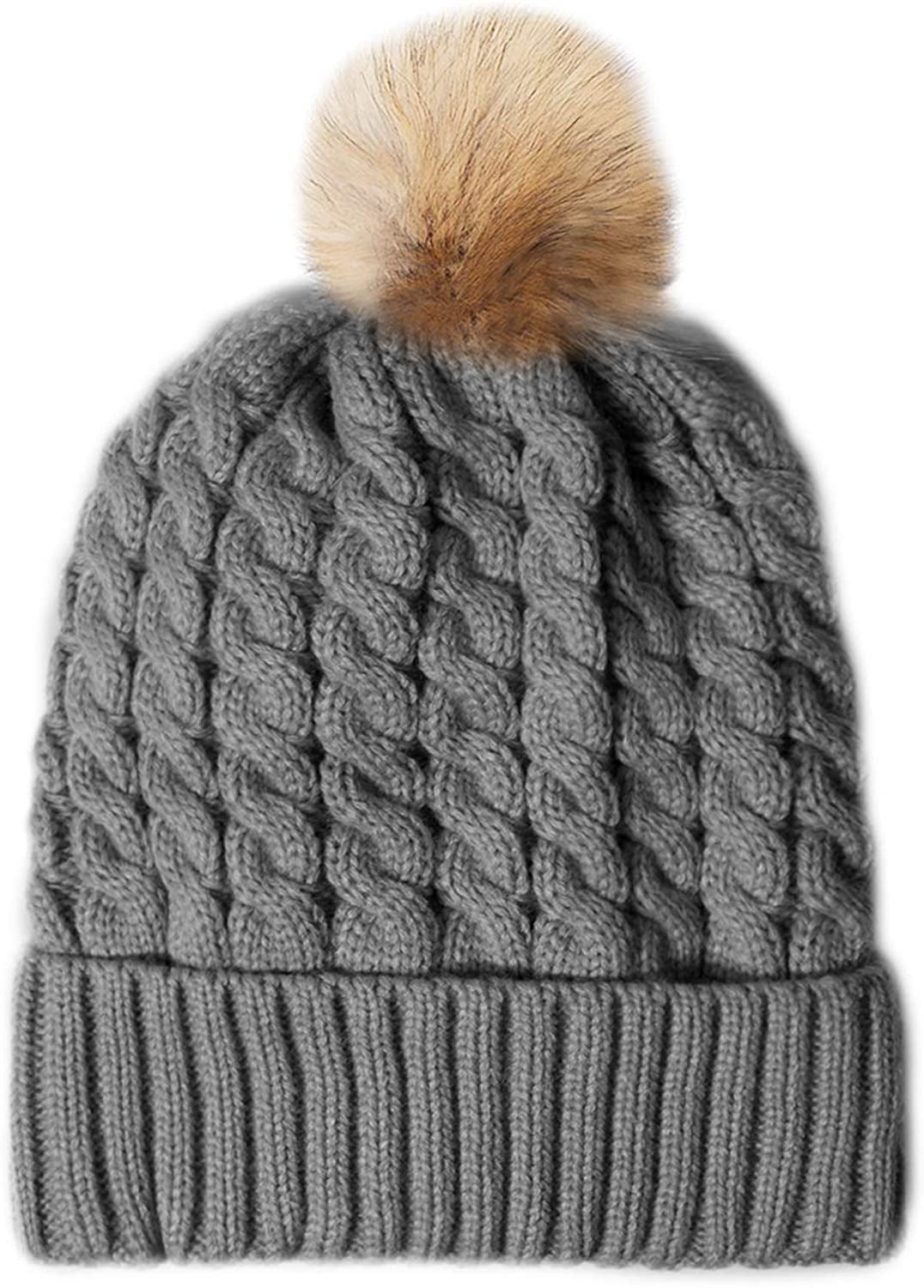 Ousipps 2 Pack Winter Hats for Men Women, Baggy Mens Beanies for Winter Ski Snow Skull Hats Black Beanie for Men and Women Apparel & Accessories > Clothing Accessories > Hats Ousipps   